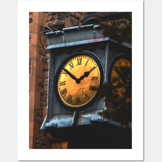 Clock Tower Wall Art by LibrosBOOKtique